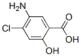 5-氨基-4-氯水杨酸结构式_55302-98-2结构式