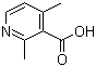 2,4-二甲基-3-吡啶羧酸结构式_55314-30-2结构式