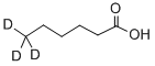 Hexanoic acid-6,6,6-d3 Structure,55320-69-9Structure