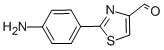 2-(4-氨基苯基)-噻唑-4-甲醛结构式_55327-25-8结构式