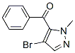 5-苯甲酰基-4-溴-1-甲基吡唑结构式_55342-96-6结构式