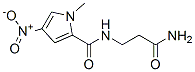 N-(2-氨基甲酰乙基)-1-甲基-4-硝基-1H-吡咯-2-羧酰胺结构式_55356-26-8结构式