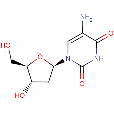 5-氨基-2-脱氧尿苷结构式_5536-30-1结构式