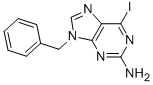 2-氨基-9-苄基-6-碘嘌呤结构式_553645-21-9结构式