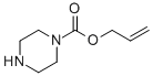 哌嗪-1-羧酸烯丙基酯结构式_55389-48-5结构式