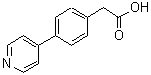 (4-Pyridin-4-yl-phenyl)-acetic acid Structure,55397-08-5Structure