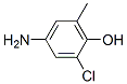 4-氨基-2-氯-6-甲基苯酚结构式_55411-44-4结构式