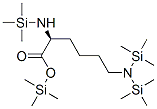 N2,n6,n6-三(三甲基甲硅烷基)-l-赖氨酸 三甲基甲硅烷酯结构式_55429-07-7结构式