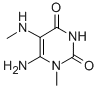 6-氨基-1-甲基-5-(甲基氨基)尿嘧啶结构式_55441-70-8结构式