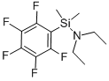 五氟苯二甲甲硅烷基乙胺结构式_55485-74-0结构式