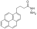 1-芘丁酸肼结构式_55486-13-0结构式