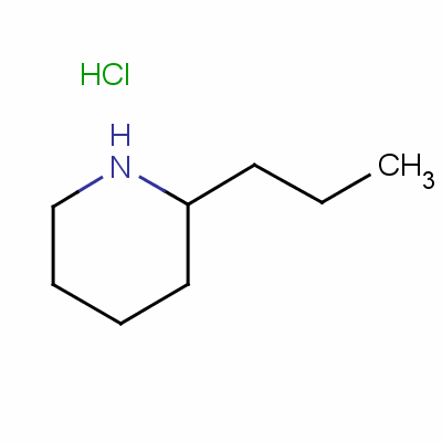 2-丙基哌啶盐酸盐结构式_555-92-0结构式