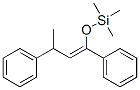 ([(1Z)-1,3-二苯基-1-丁烯]氧基)(三甲基)硅烷结构式_55543-94-7结构式