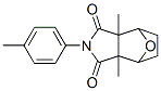 3A,4,5,6,7,7a-六氢-3a,7a-二甲基-2-(4-甲基苯基)-4,7-环氧基-1H-异吲哚-1,3(2H)-二酮结构式_55637-46-2结构式