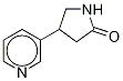 4-(3-吡啶)-2-吡咯烷酮结构式_55656-99-0结构式