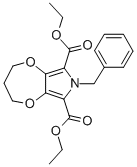 Diethyl 1-benzyl-3,4-propylenedioxypyrrole-2,5-dicarboxylate Structure,557796-02-8Structure