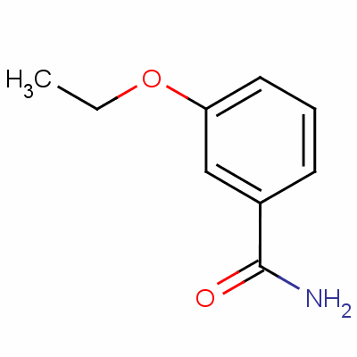 3-乙氧基苯甲酰胺结构式_55836-69-6结构式