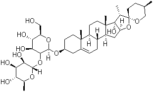 重楼皂苷VI结构式_55916-51-3结构式