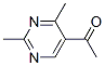 5-乙酰基-2,4-二甲基嘧啶结构式_55933-85-2结构式