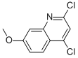 2,4-Dichloro-7-methoxy-quinoline Structure,55934-22-0Structure