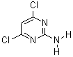 2-Amino-4,6-dichloropyrimidine Structure,56-05-3Structure