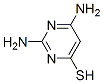2,4-Diamino-6-mercaptopyrimidine Structure,56-08-6Structure