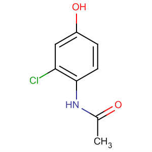 4-乙酰氨基-3-氯苯酚结构式_56074-07-8结构式