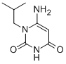 4-氨基-3-异丁基嘧啶-2,6-二酮结构式_56075-75-3结构式