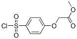 2-[4-(氯磺酰基)苯氧基]乙酸甲酯结构式_56077-78-2结构式