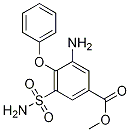 3-Amino-5-(aminosulfonyl)-4-phenoxy-benzoic acid methyl ester Structure,56106-57-1Structure