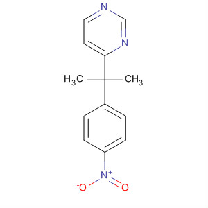 4-[1-Methyl-1-(4-nitro-phenyl)-ethyl]-pyrimidine Structure,561297-76-5Structure