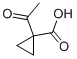 1-乙酰基环丙烷羧酸结构式_56172-71-5结构式
