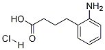4-(2-氨基苯基)丁酸盐酸盐结构式_56182-28-6结构式