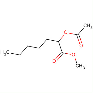 2-乙酰氧基庚酸甲酯结构式_56196-51-1结构式