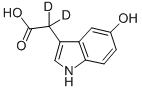 5-Hydroxyindole-3-acetic-2,2-d2 acid Structure,56209-31-5Structure