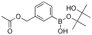 3-乙酰氧基甲基苯硼酸频那醇酯结构式_562098-07-1结构式