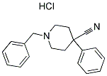 1-Benzyl-4-cyano-4-phenylpiperidine hydrochloride Structure,56243-25-5Structure