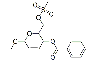 3-(Benzoyloxy)-6-ethoxy-3,6-dihydro-2h-pyran-2-methanol methanesulfonate Structure,56248-13-6Structure