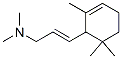 N,N-二甲基-3-(2,6,6-三甲基-2-环己烯-1-基)-2-丙烯-1-胺结构式_56248-14-7结构式