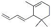 1,5,5-Trimethyl-6-(1,3-butadiene-1-yl)-1-cyclohexene Structure,56248-15-8Structure
