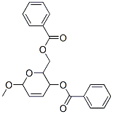 3-(Benzoyloxy)-3,6-dihydro-6-methoxy-2h-pyran-2-methanol benzoate Structure,56248-18-1Structure