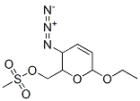 3-Azido-6-ethoxy-3,6-dihydro-2h-pyran-2-methanol methanesulfonate Structure,56248-60-3Structure