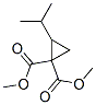 2-(1-Methylethyl)-1,1-cyclopropanedicarboxylic acid dimethyl ester Structure,56253-97-5Structure
