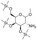 Methyl 2-amino-3-o,4-o,6-o-tris(trimethylsilyl)-2-deoxy-d-galactopyranoside Structure,56272-07-2Structure