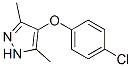 4-(4-Chlorophenoxy)-3,5-dimethyl-1H-pyrazole Structure,562817-22-5Structure