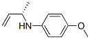 Benzenamine,4-methoxy-n-[(1s)-1-methyl-2-propenyl ]-(9ci) Structure,562870-92-2Structure