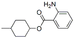 2-氨基苯甲酸 4-甲基环己基酯结构式_56298-94-3结构式