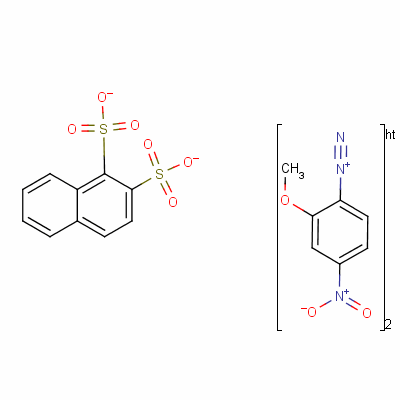 二(2-甲氧基-4-硝基偶氮苯)萘二磺酸酯