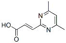 (9ci)-3-(4,6-二甲基-2-嘧啶)-2-丙酸结构式_56370-48-0结构式