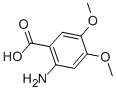 2-Amino-4,5-dimethoxybenzoic acid Structure,5653-40-7Structure